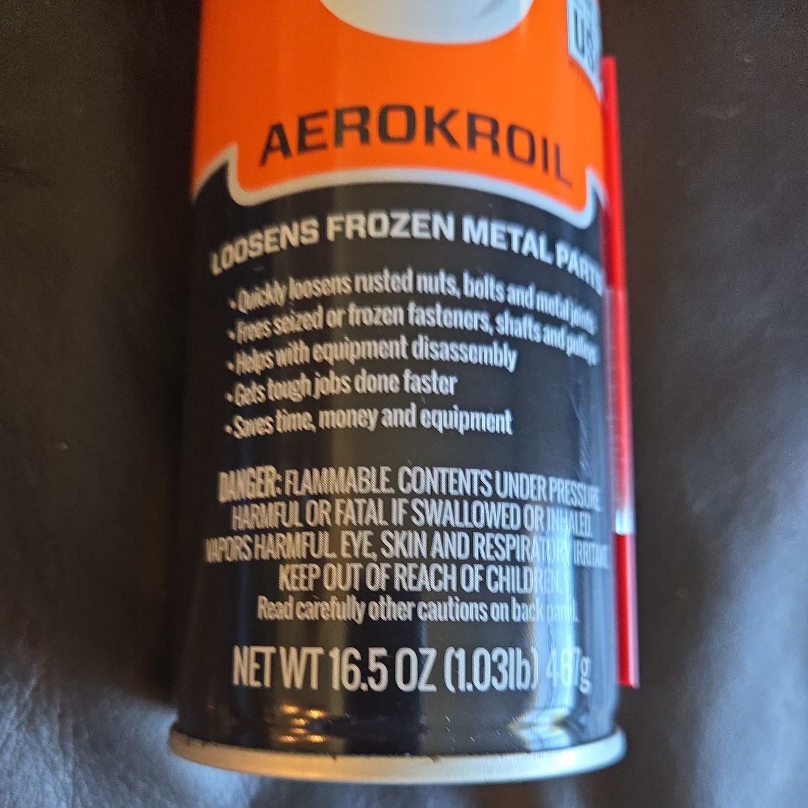 4 pack Kroil Original Penetrant Aerosol 16.5oz Can - Aerokroil Formula ONE CAN