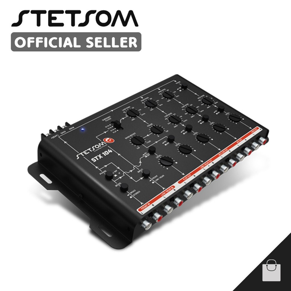 Stetsom STX 104 Crossover DSP Equalizer Digital Audio Processor 3-5 Day Delivery