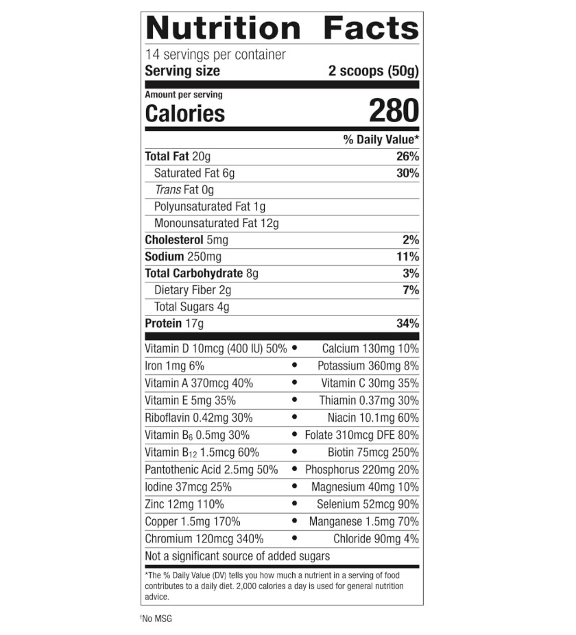 Metagenics - Ketogenic Shake - Vanilla (24.69oz)