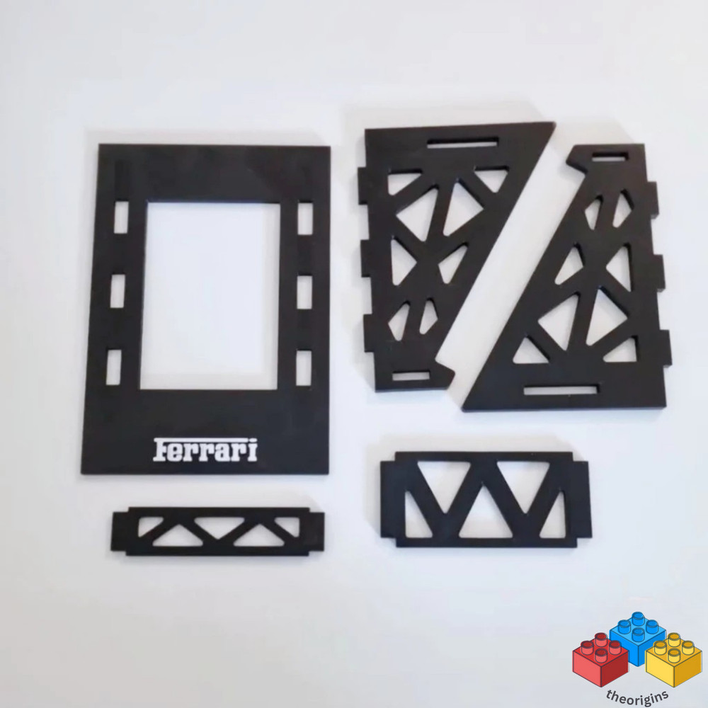 Custom 3D Table Mount Display Stand for LEGO® Technic - Lightweight PLA+ Plastic