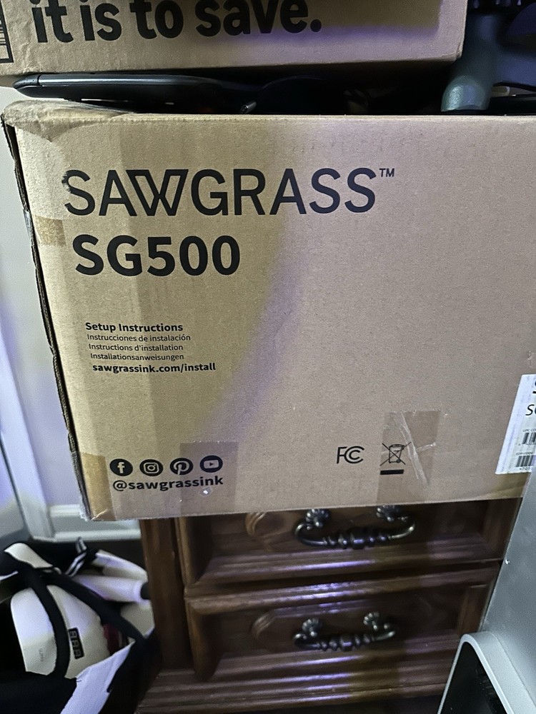 Sawgrass SG500 Sublimation Printer Plastic