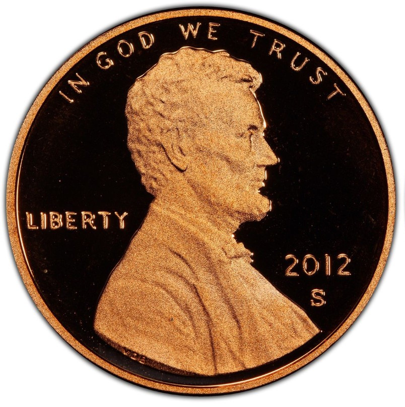2012-S Proof Lincoln Shield Cent 1C