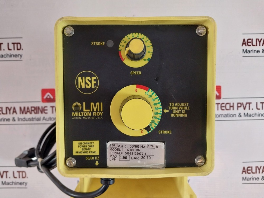 Lmi C103-297 Metering Pump