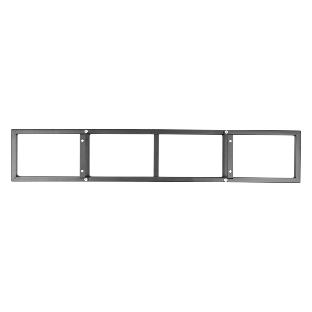 3-Stand Wall Mount CD Rack - Space-Saving Media Storage Organizer