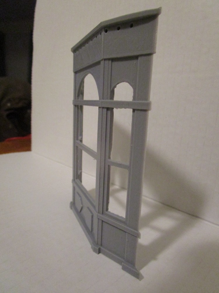 G Scale - STORE WINDOW FRAME KITBASH / MODEL BUILDER 1:24 / 3D PRINTED L@@K