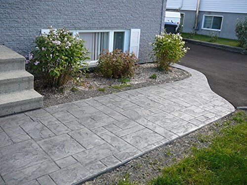 Ashler Notched Slate | Single Concrete Stamp by Walttools (Rigid/Blue)