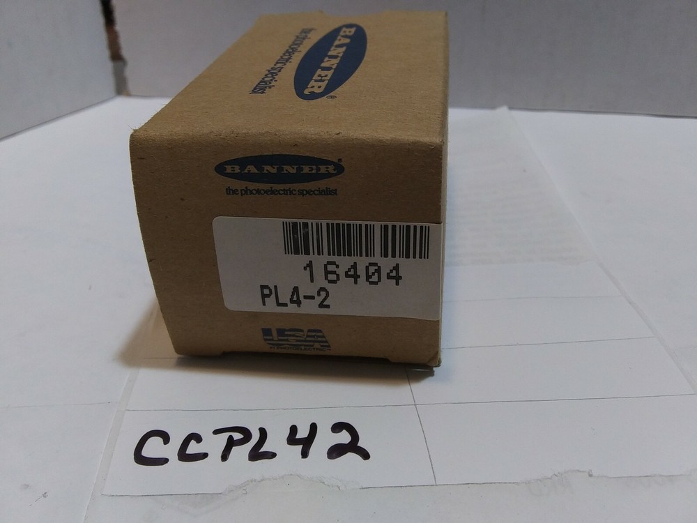 Banner PL4-2 16404 Time Delay Relay