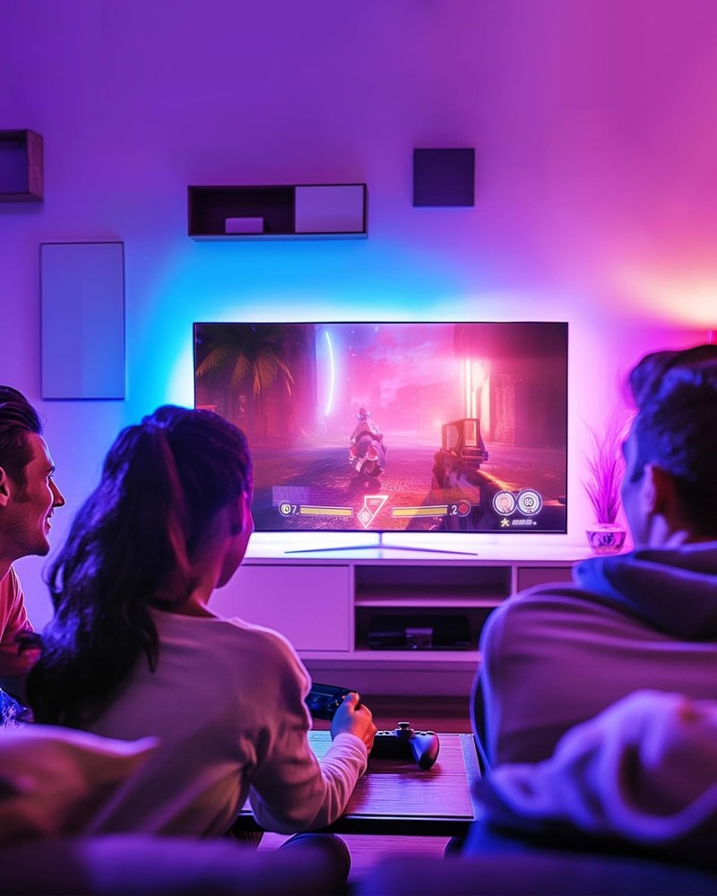 LED Strip Lights Dimmable RGB Color Changing with Remote