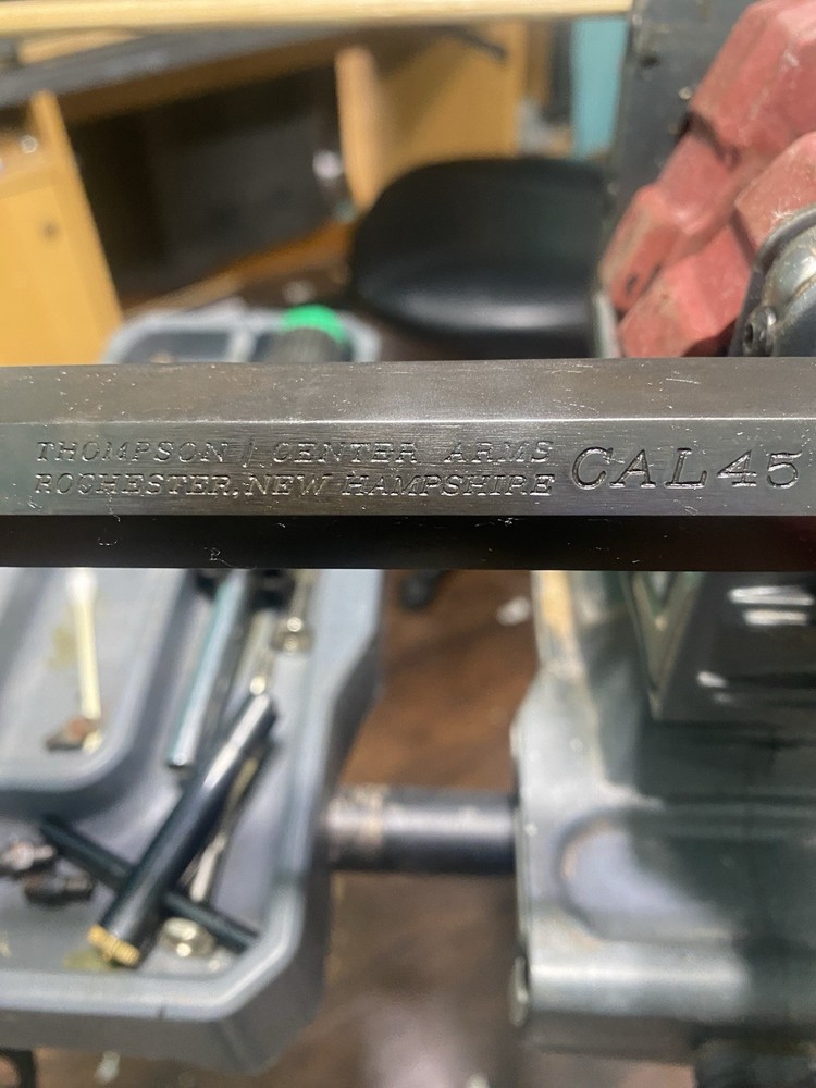 45 Caliber Thompson Center Muzzleloader Barrel and Ramrod.