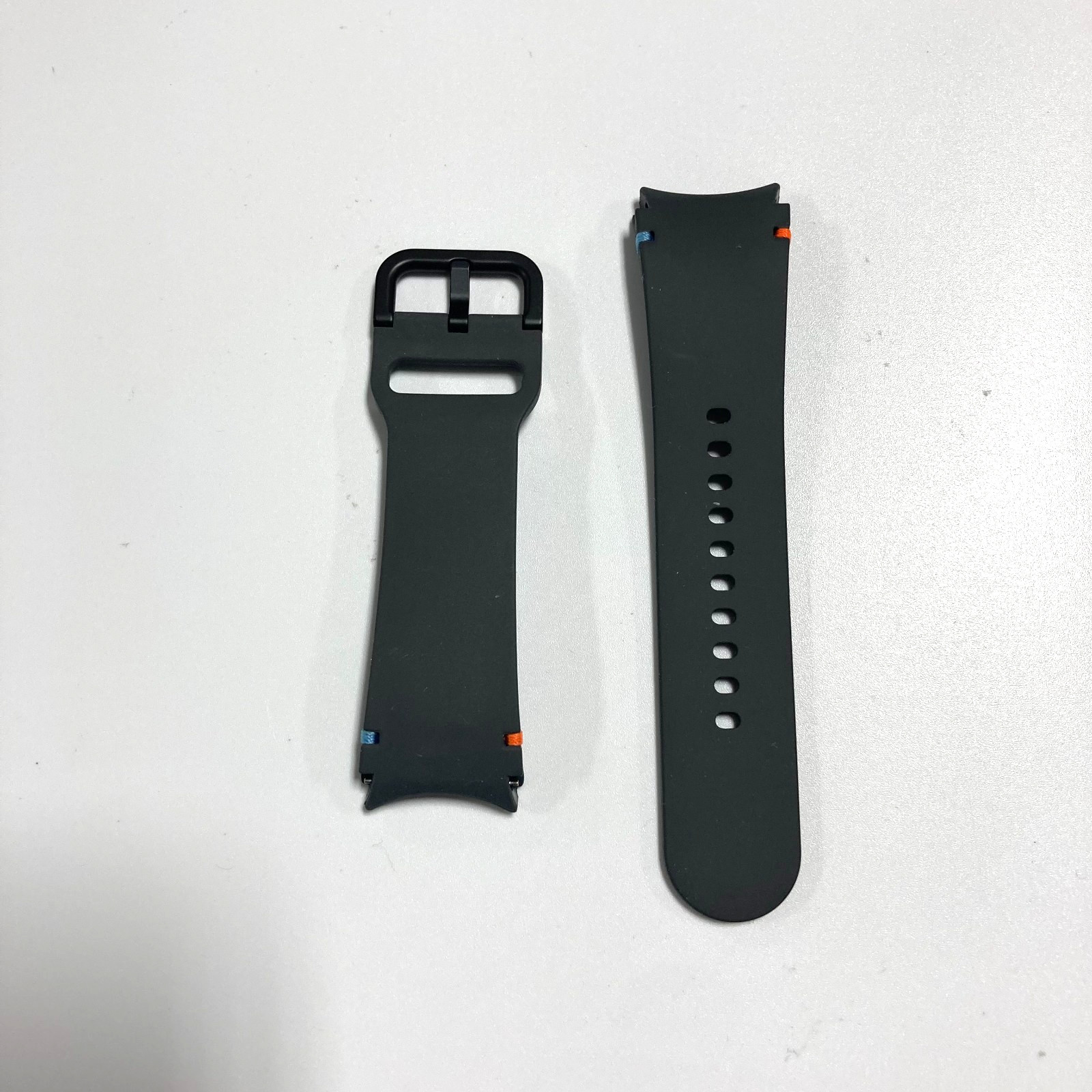 Genuine Samsung Galaxy Watch 7/6/5/4 Sport Band - S/M - Dark Gray/Pink/Blue