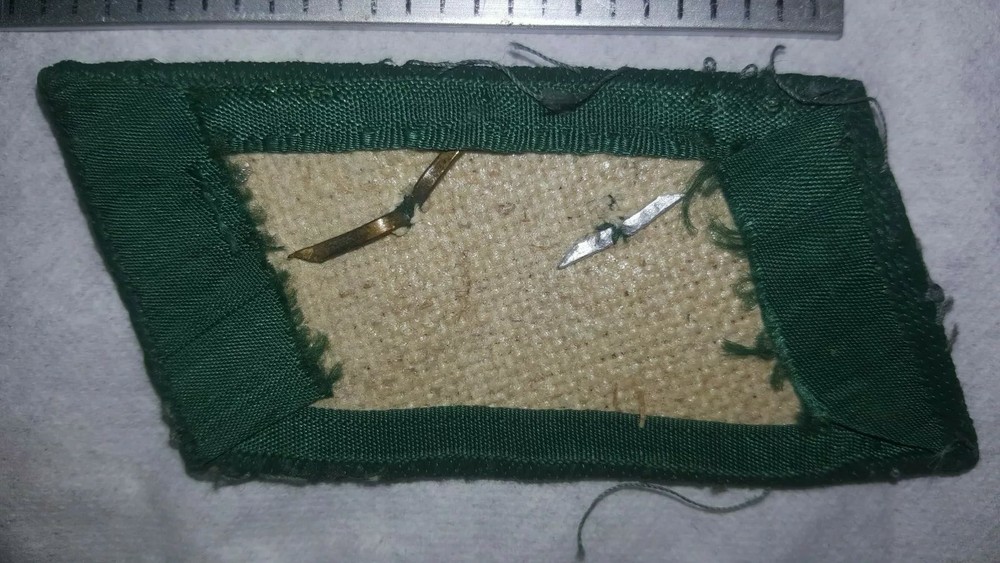 Original axis customs official collar tab