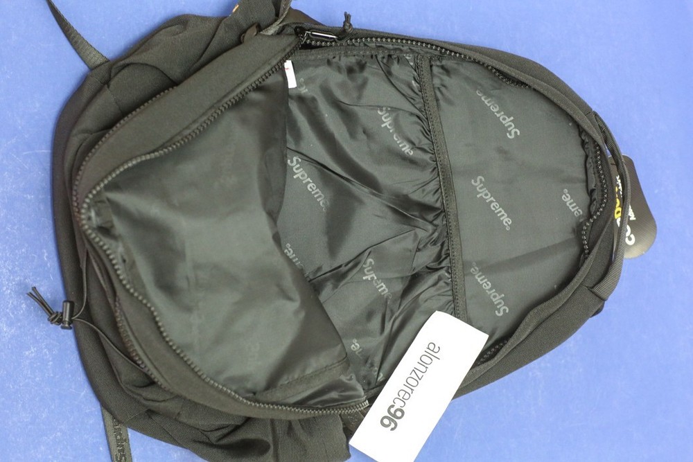 Supreme SS25 Black Nylon Backpack NWT
