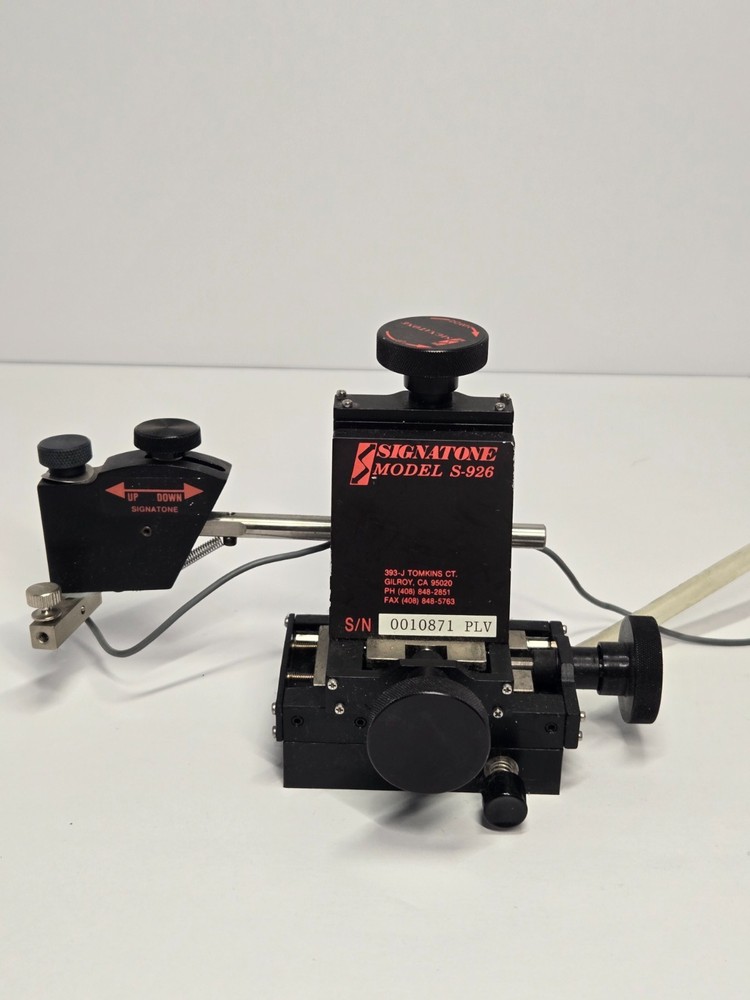 SIGNATONE S-926 PLV MICRO POSITIONER & PROBE - NICE