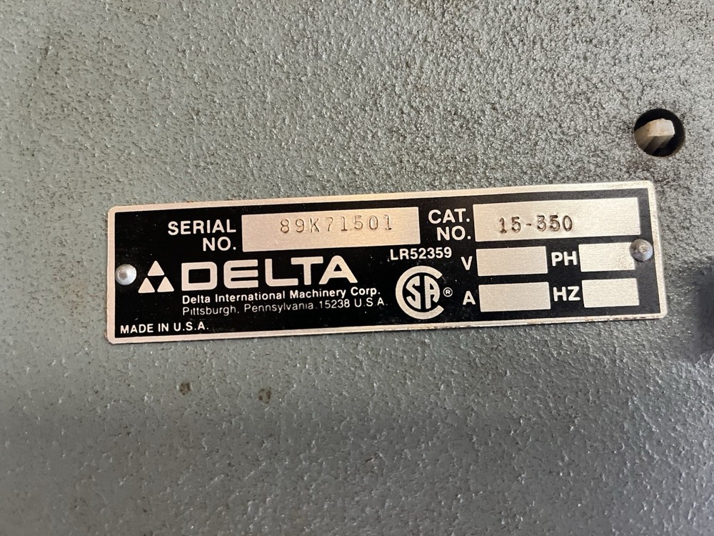 Delta 15-350 Drill Press Head / Quill Feed Head Assembly Replacement Part