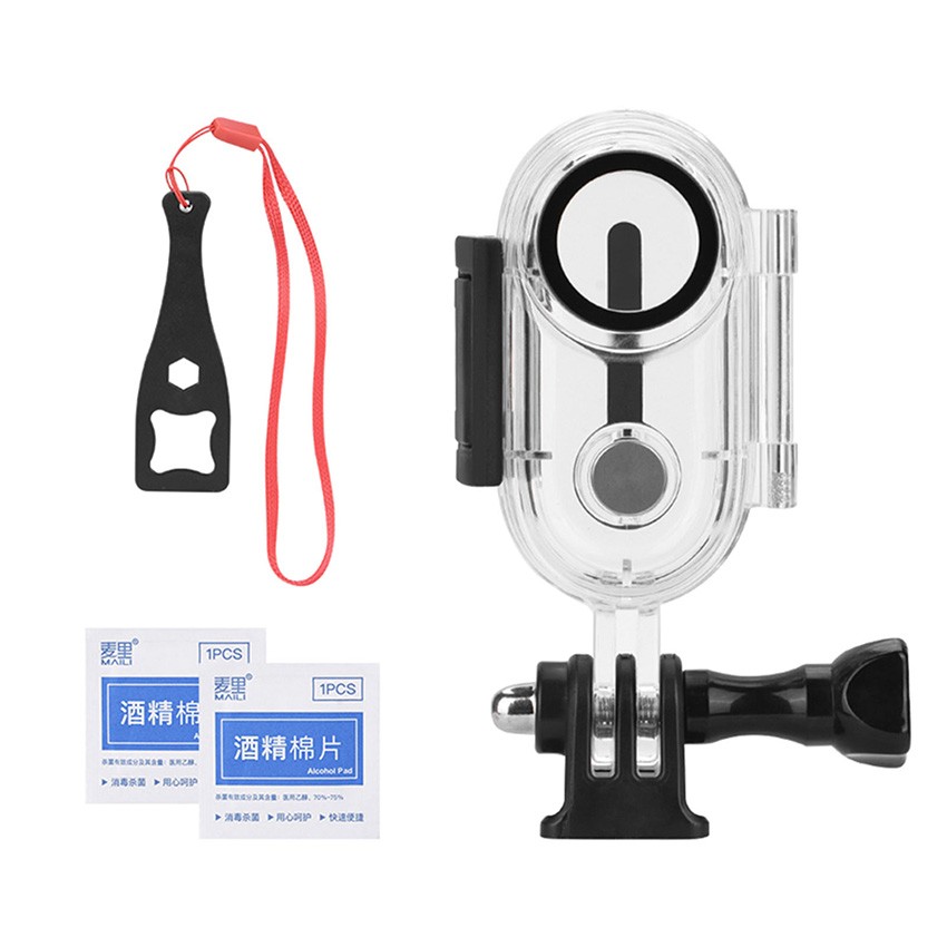 Thumb Camera Waterproof Case 40m Diving Protective Case for Insta360 GO 3/3S