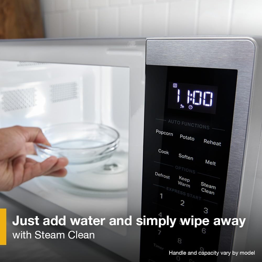 Whirlpool 0.7 Cu. Ft. White Microwave | 700W with Steam Clean Technology