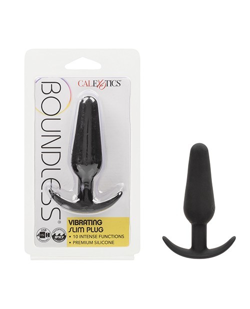 CalExotics Boundless USB Rechargeable Vibrating Slim Anal Plug