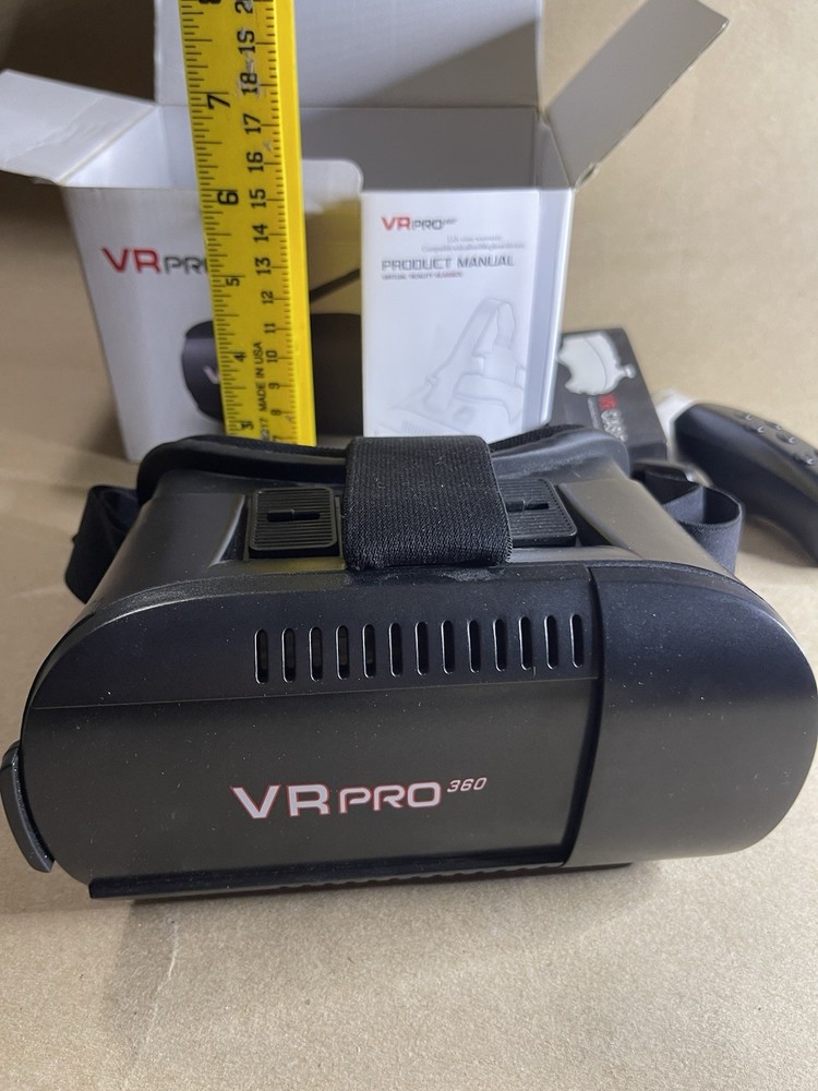 VR 3d Pro Headset With Remote/ Controller