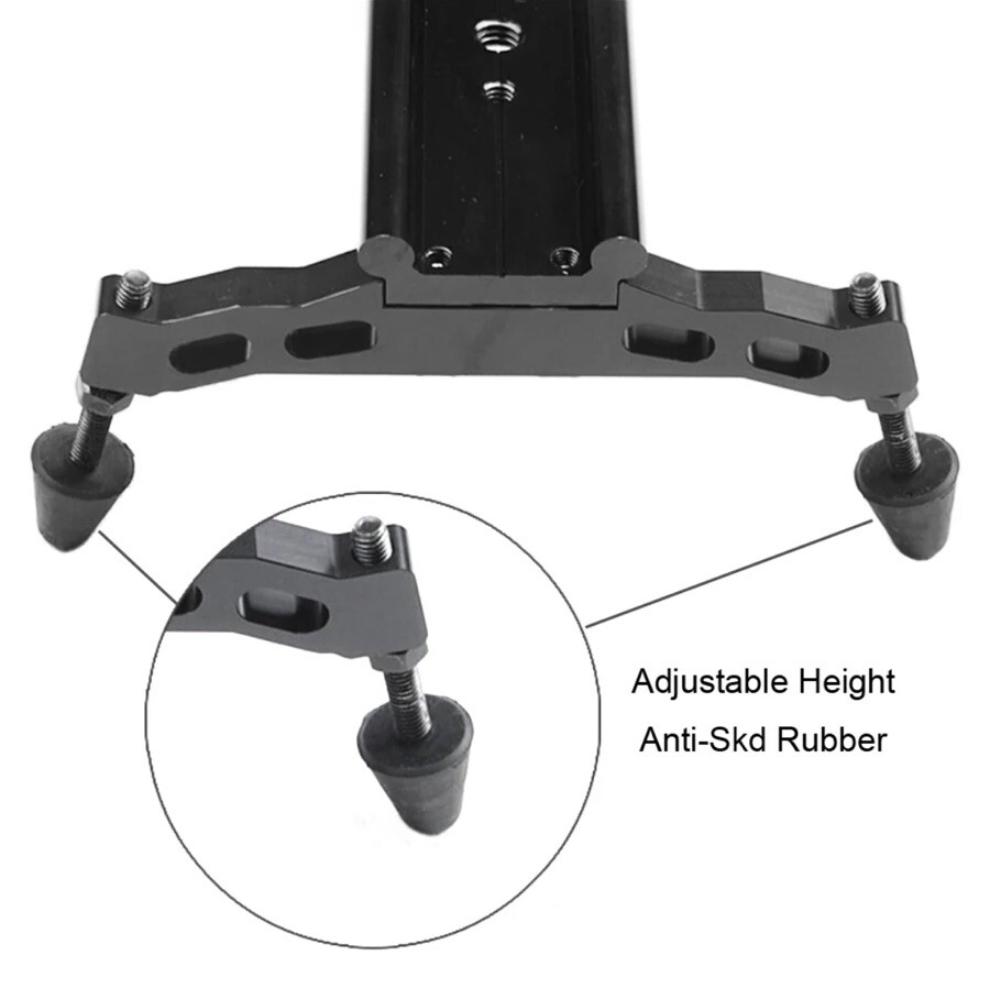 Aluminum Alloy Camera Slider 60cm Dolly Track