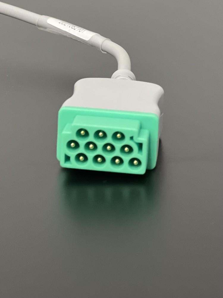 GE E-PRESTN Compatible 5 Lead Snap ECG Cable - Same Day Shipping