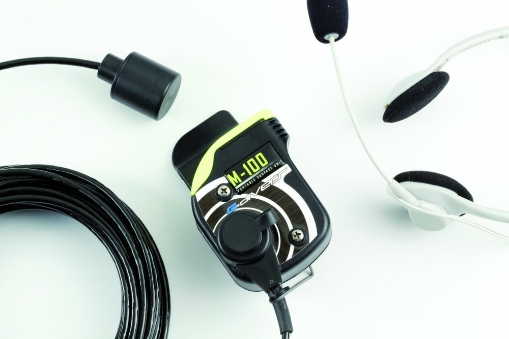 Ocean Reef Full Face Portable Transceiver Surface Communication Unit Diver M-100