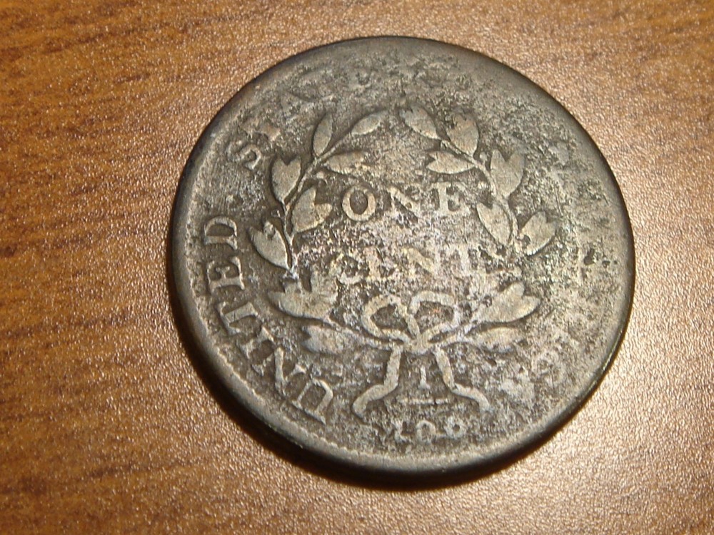1802 Draped Bust Large Cent No Stems