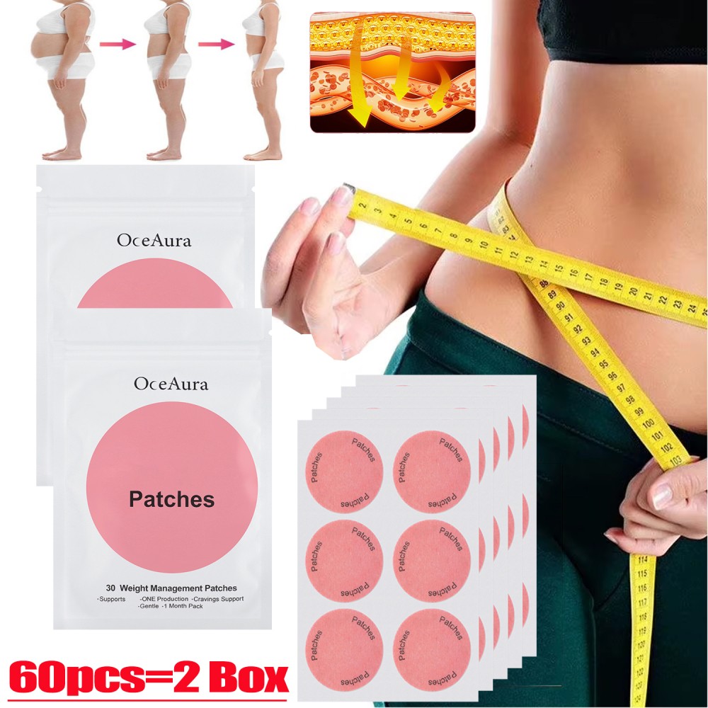 Extra Strong Slimming Patches Weight Loss Diet Aid Detox Slim Pad Fat Burner USA