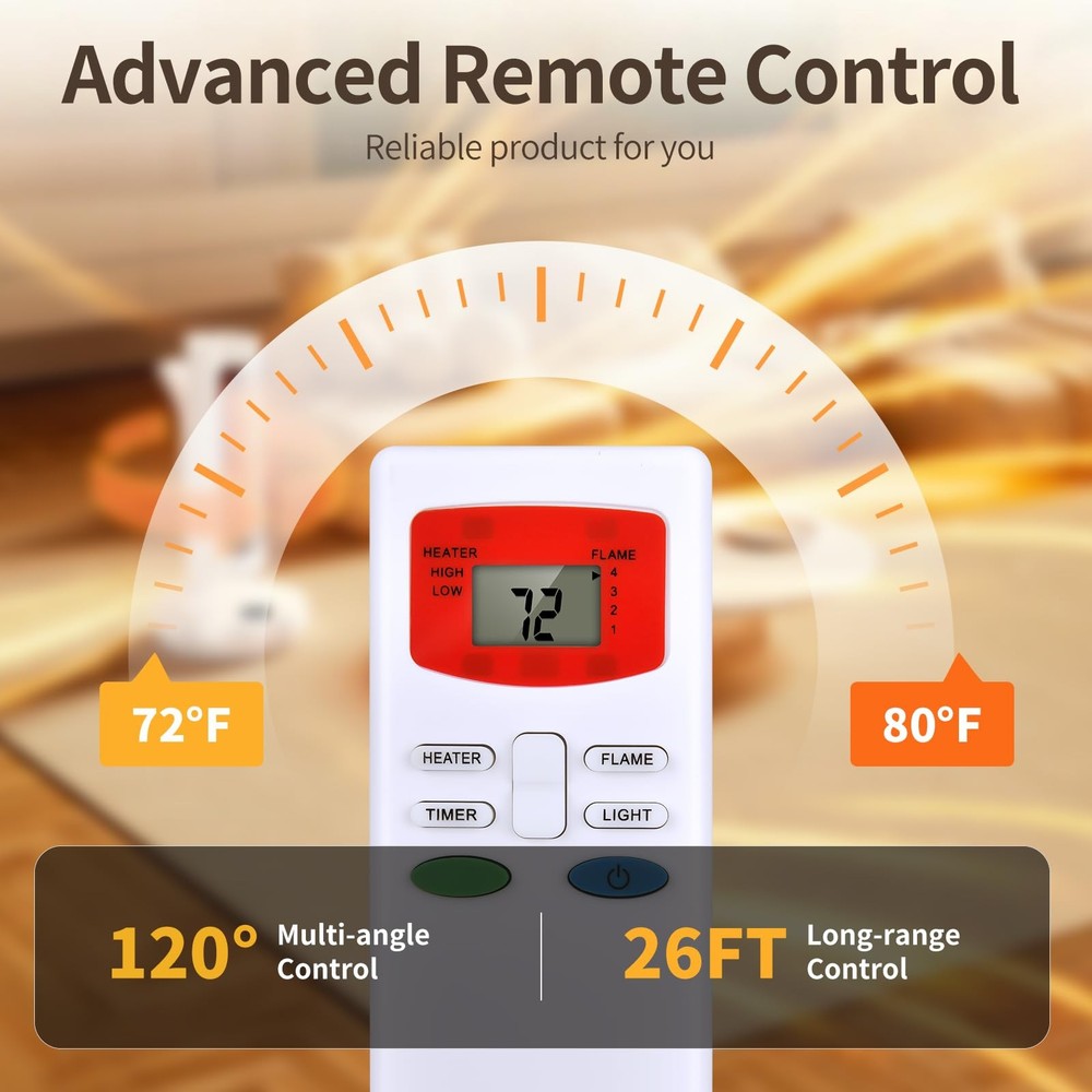 HZIME New Replacement Remote Control Compatible for HHT Simplifire Electric...