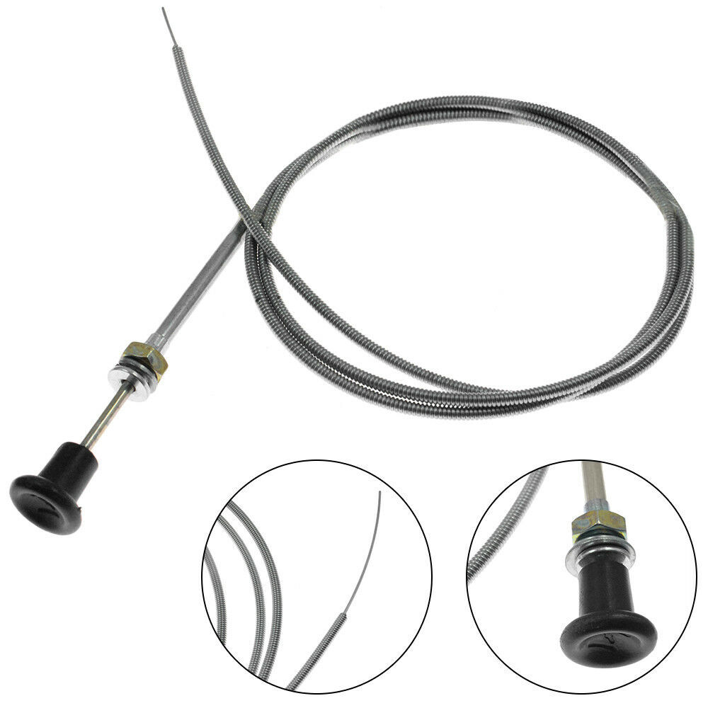 237 Universal Push Pull Choke Cable 63" Inner 60" Conduit 2 3/4" travel