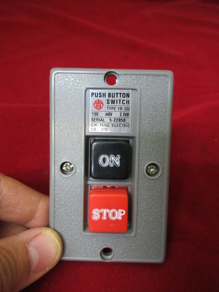 Chi Feng Electric Co. Ltd, Push Button On/Off Coolant Switch MP9511