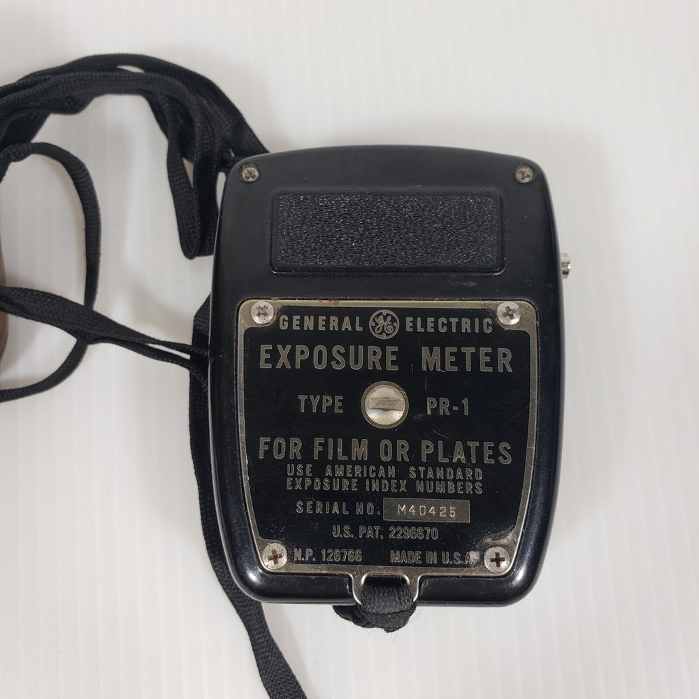 GE Exposure Meter PR-1 with Case. Untested