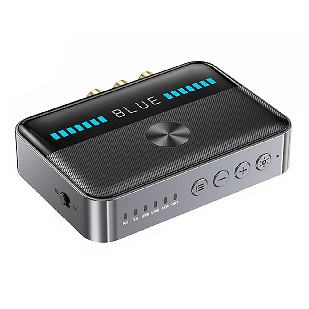 High Sensitivity 5.3 Bluetooth NFC Transmitter Receiver Stereo Audio Adapter