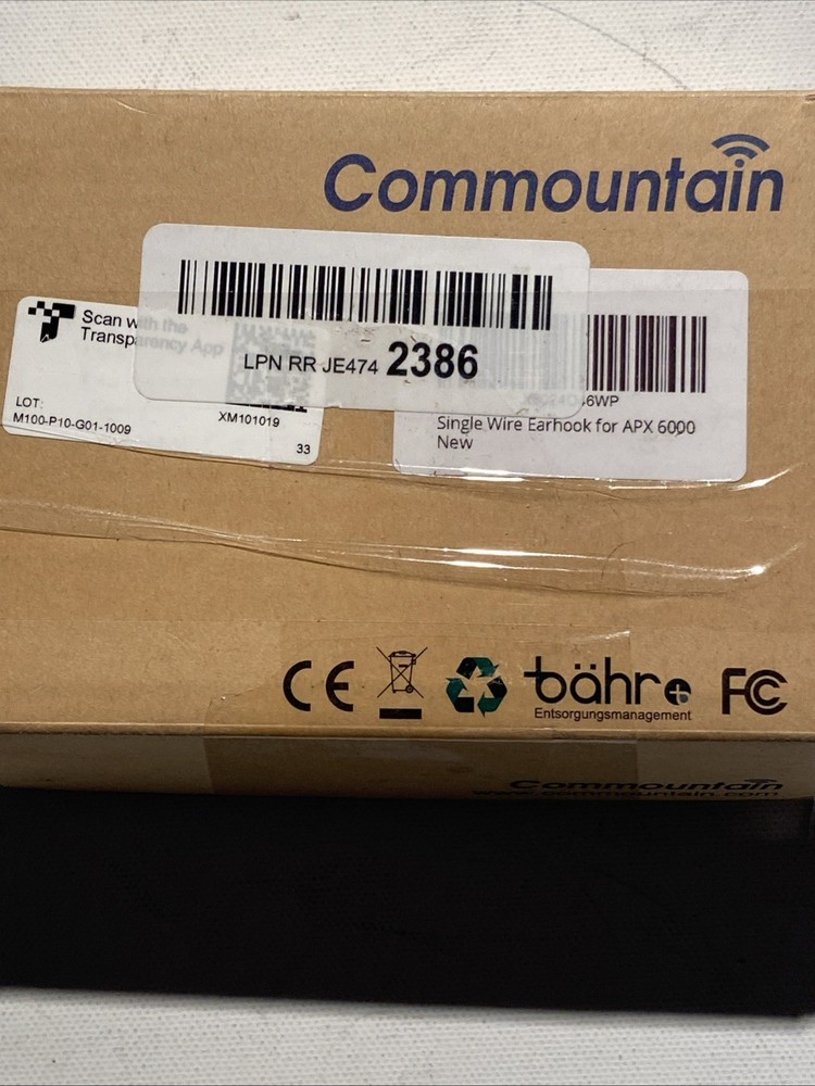 Commountain - Single Wire Headset Ear-Hook For APX6000