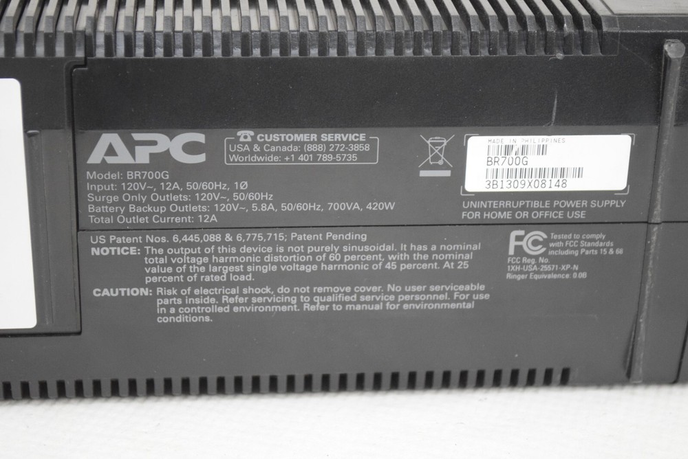 APC BR700G Pro 700 Back-UPS NO BATTERY