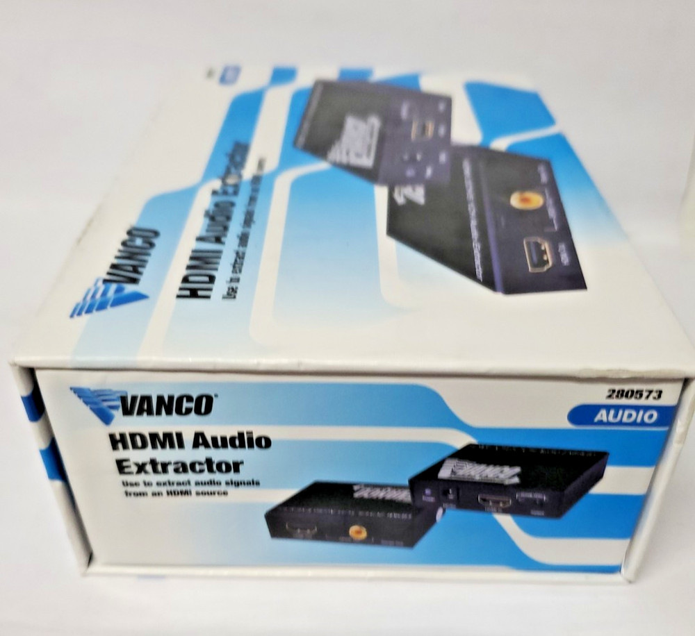 Vanco 280573 HDMI Audio Extractor 2CH/5. 1CH -