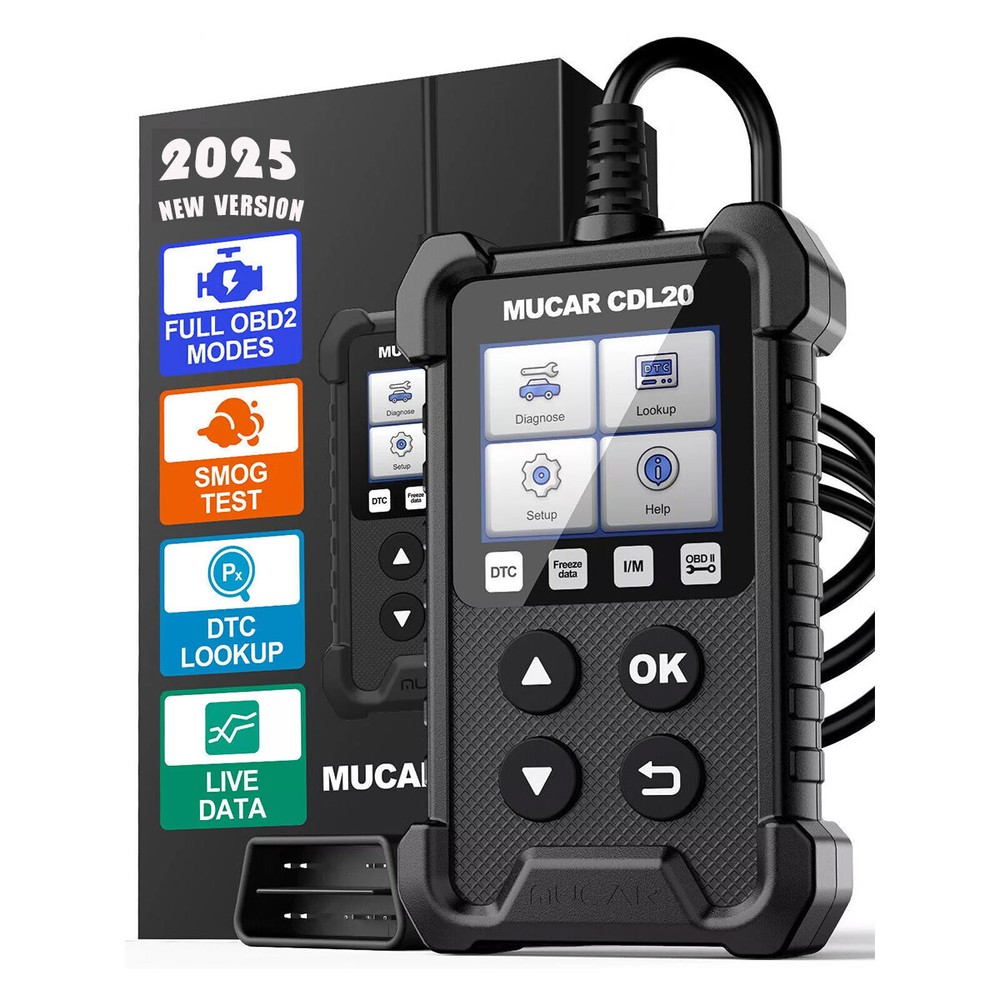 2026 MUCAR CDL20 OBD2 Code Reader Scanner Car Engine Light Diagnostic Scan Tool