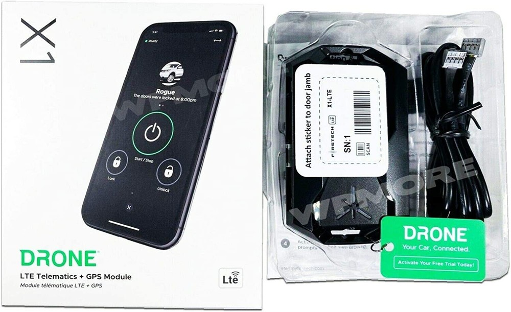 Firstech Drone Mobile X1-LTE Telematics + GPS Smartphone Module for Compustars