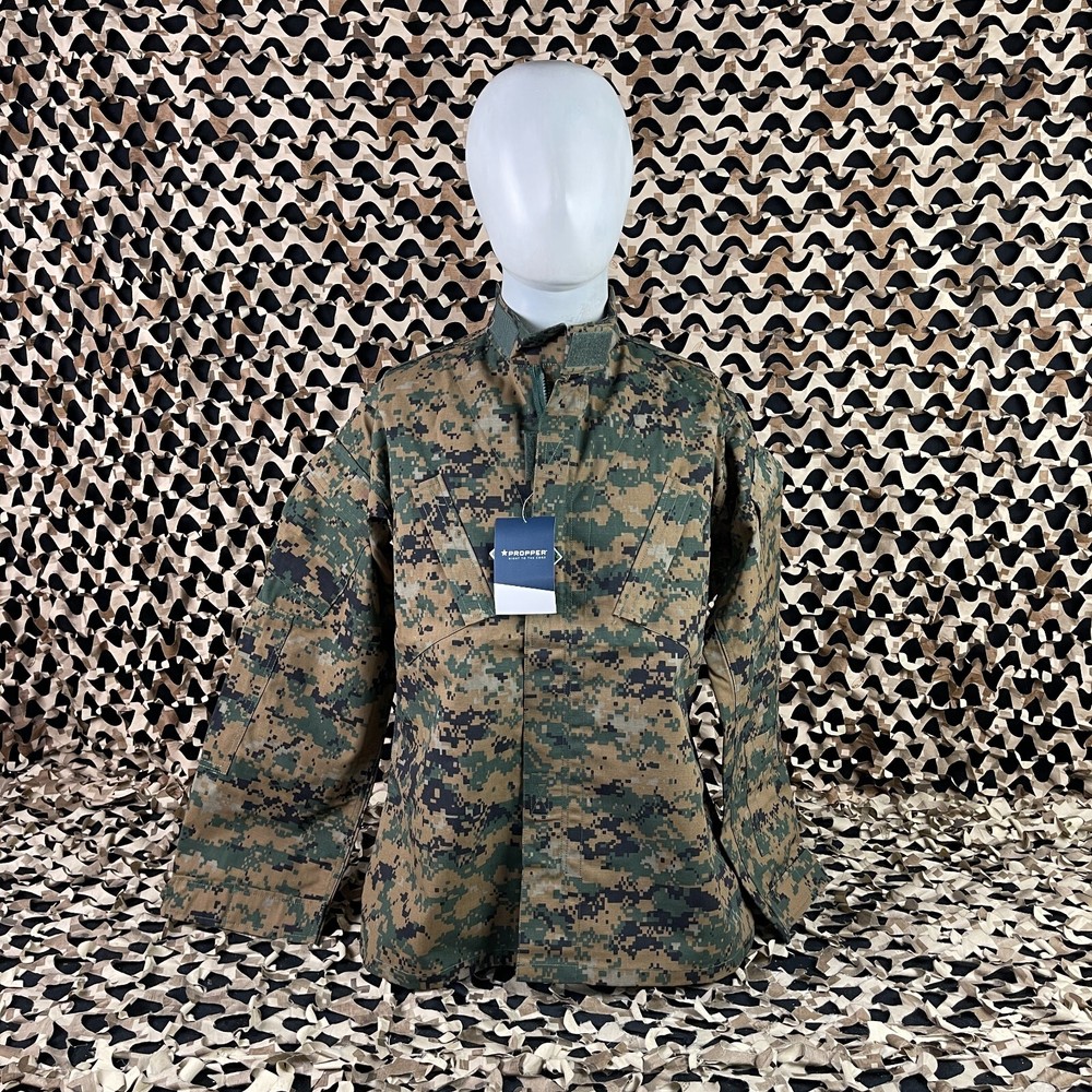 NEW BDU Jacket - Woodland Digi Camo - Medium Regular