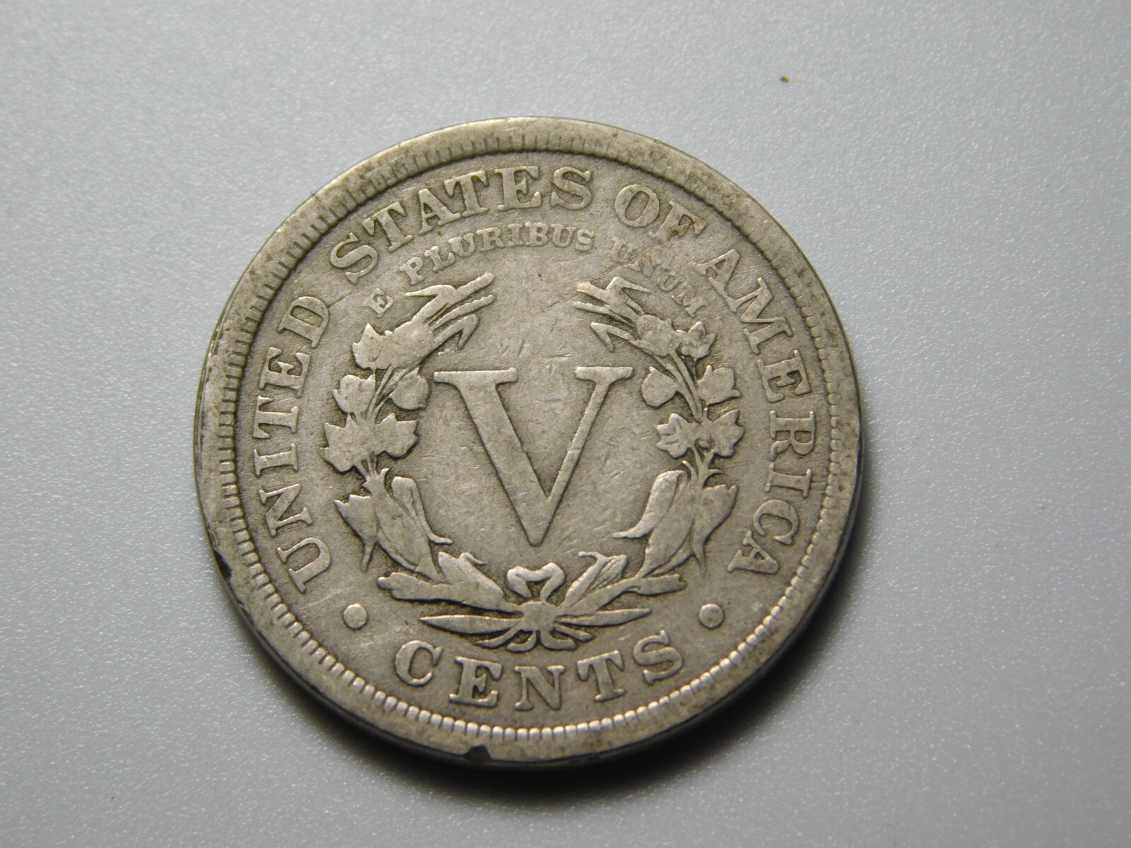 US COIN 1901 LIBERTY HEAD V NICKEL