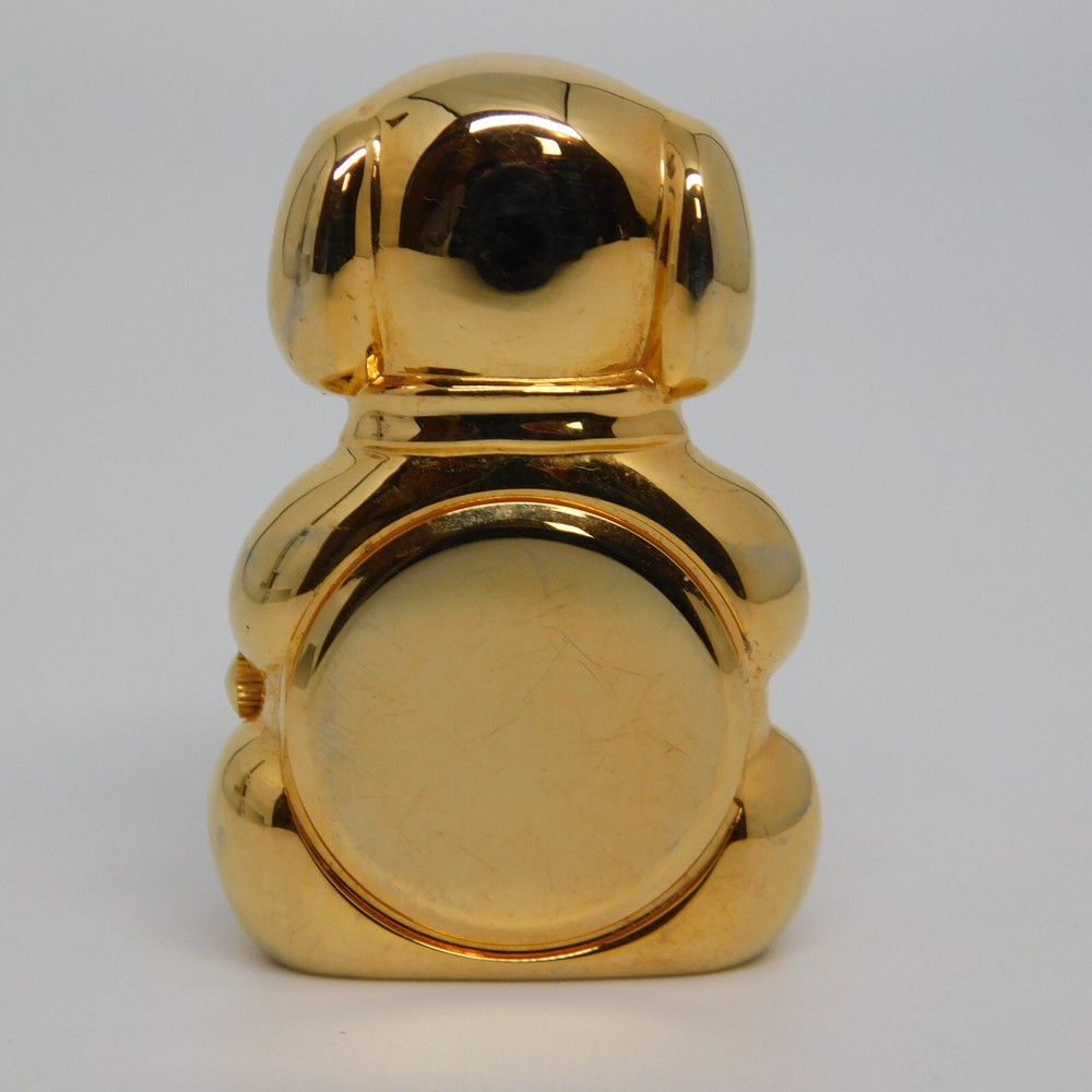 Collezio Dog Shape Table Clock New Battery