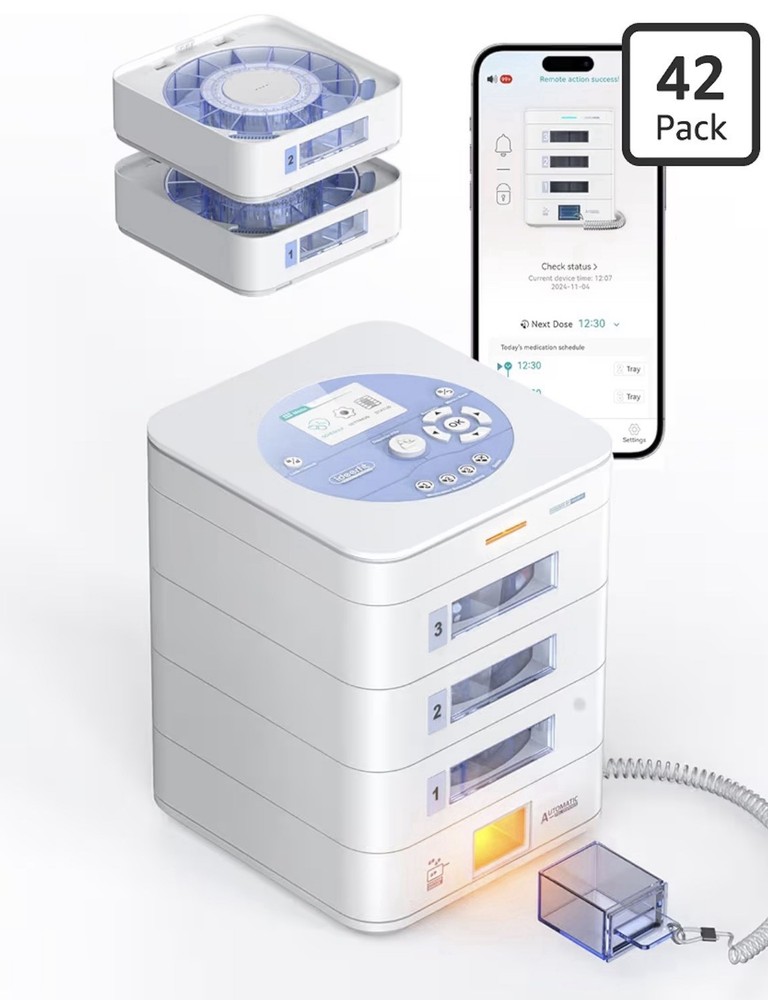 42-Day Automatic Pill Dispenser