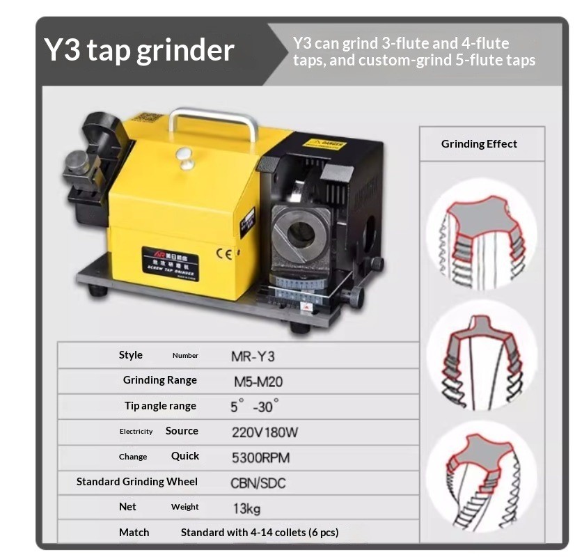 Y3C Tap Grinding Machine Tap Sharpening Machine Cutting Edge Grinding Machine