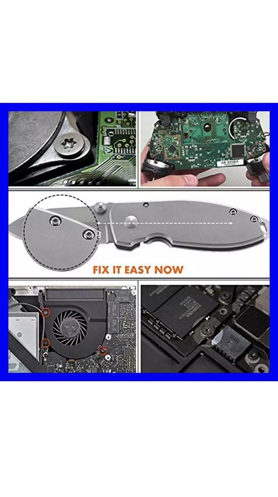 10 In 1 Torx Screwdriver Set Security Bit & ESD for Xbox PS4 Macbook Computer