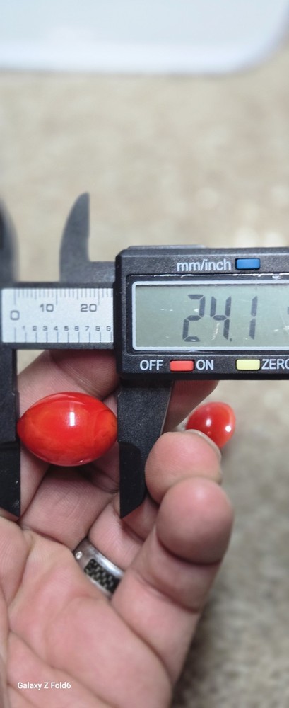 Vintage cherry Bakelite Beads