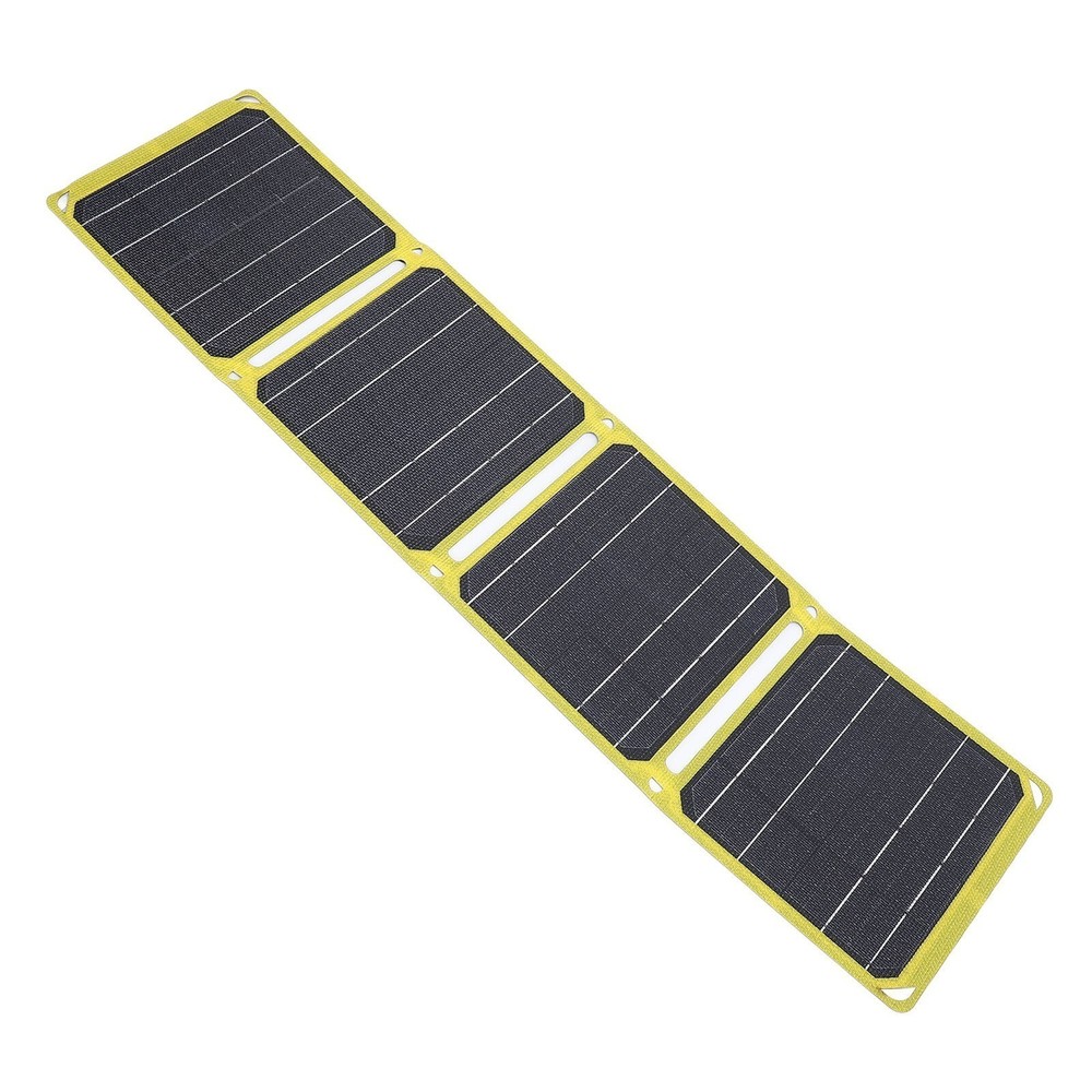 40W Foldable Solar Panel ETFE Monocrystalline Silicon Waterproof USB Type C DC