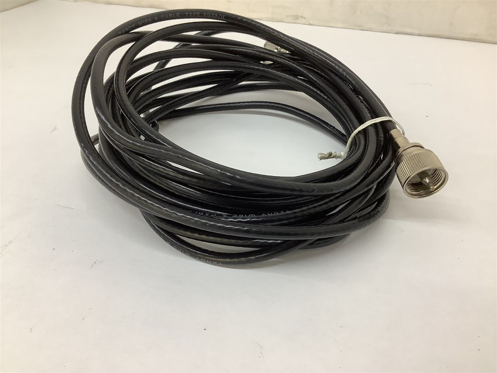 Tandy RG58/U Cable 19-1/2' L