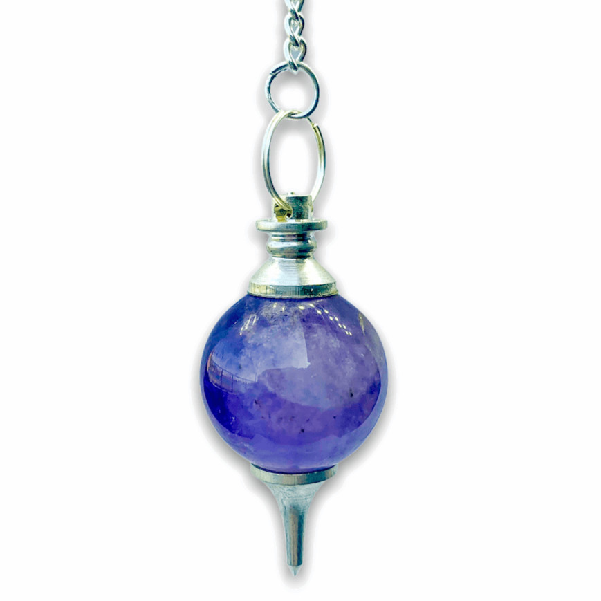 Amethyst Sphere Pendulum