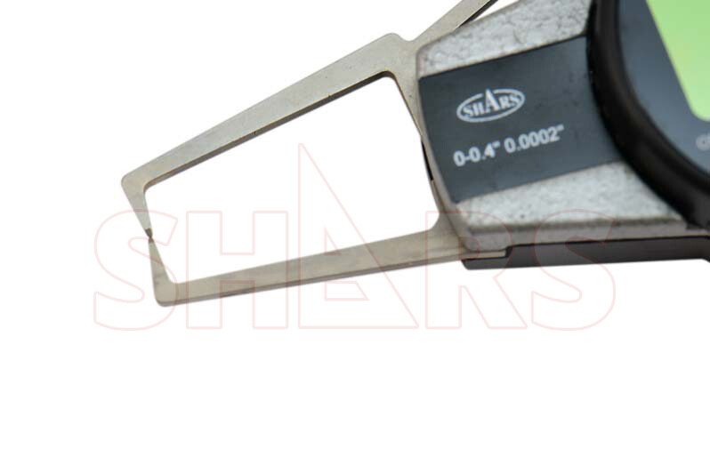 SHARS 0 - 0.4" /0 - 10 MM EXTERNAL DIGITAL CALIPER GAGE .0005" NEW M]
