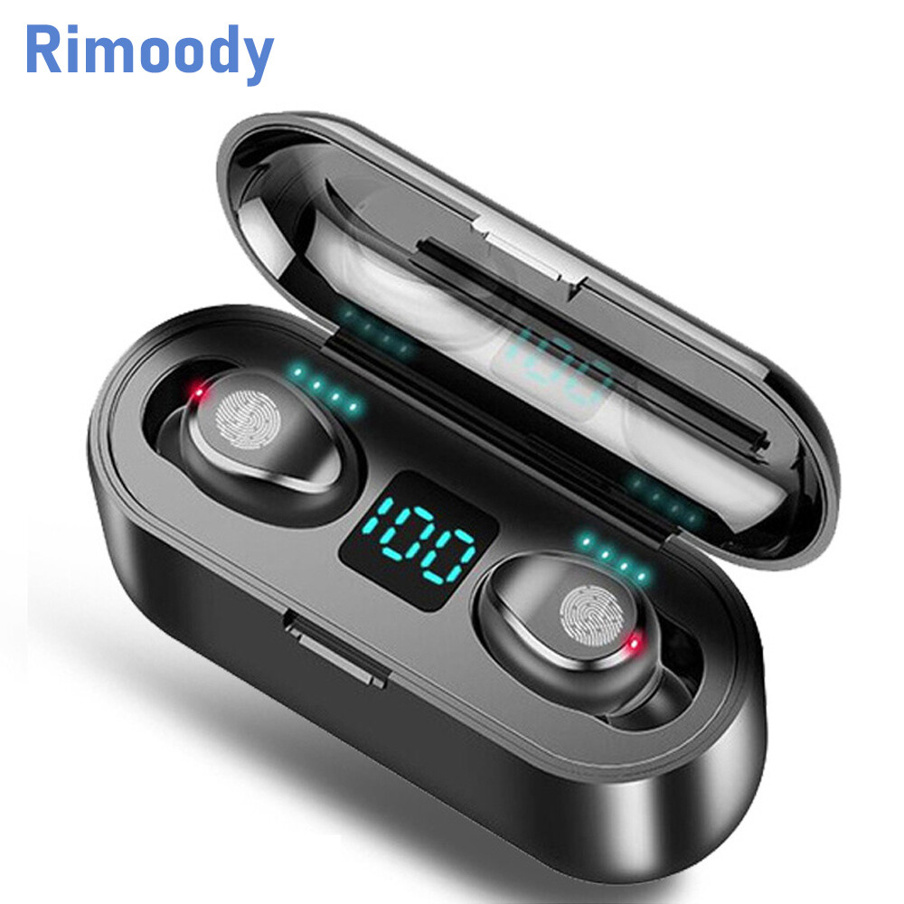 TWS Bluetooth 5.0 Wireless Earbuds Headphone Headset Noise Cancelling Waterproof