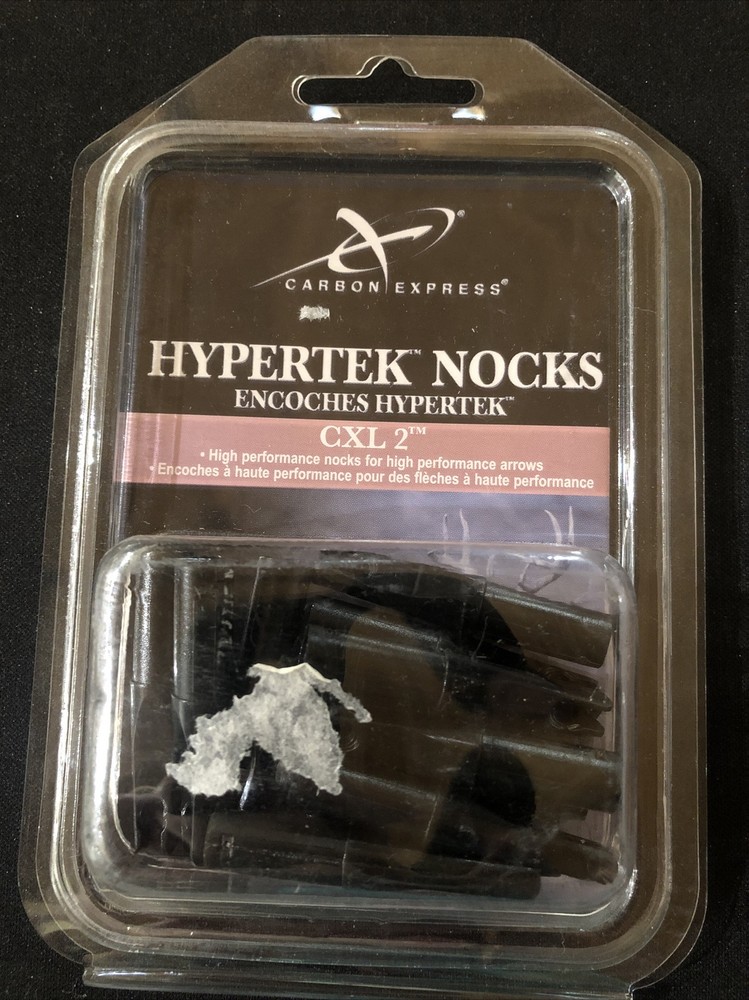 Carbon Express Archery CXL 2 HyperTek Nocks - Black